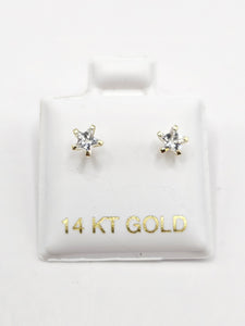 14K Gold Earrings - Star