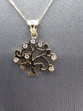 14k Gold Chain w/pendant - Tree