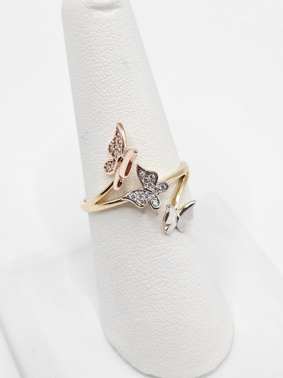 14K Gold Ring - Butterfly