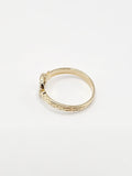 14K Gold Ring - Initial Letter "O"