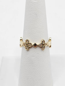 14K Gold Ring - Flower