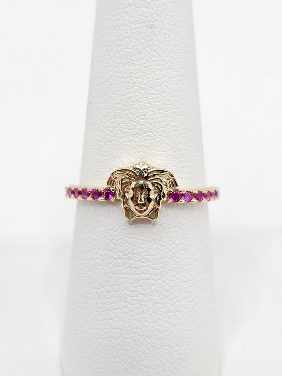 14K Gold Ring - Medusa