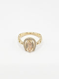 14K Gold Ring - Virgin Mary