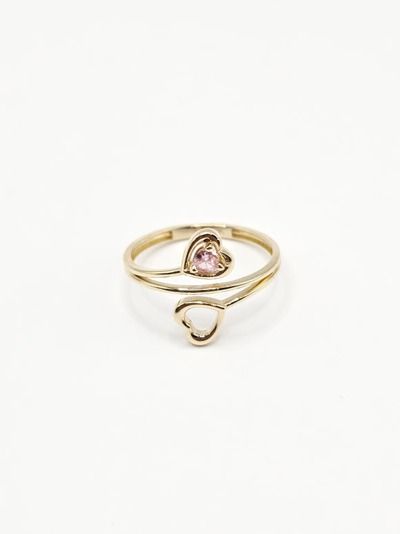 14K Gold Ring - Heart