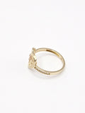 14K Gold Ring - Quince Heart