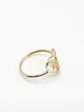 14K Gold Ring - Te Amo Heart