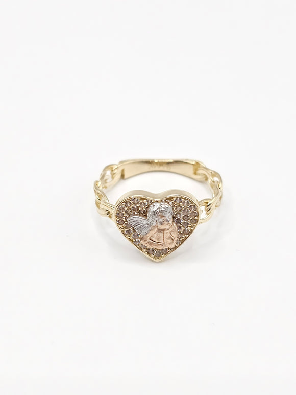 14K Gold Ring - Heart