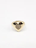 14K Gold Ring - Heart