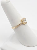 14K Gold Ring - Heart