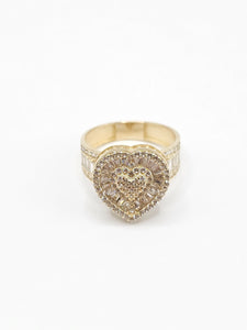 14K Gold Ring - Heart