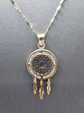 14k Gold Chain w/pendant - Dream Catcher