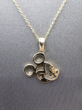 14k Gold Chain w/pendant - Mouse