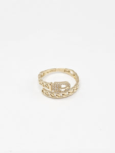 14K Gold Ring - Belt