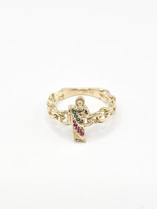 14K Gold Ring - San Judas