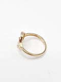 14K Gold Ring - Moon & Sun