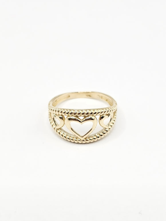 14K Gold Ring - Heart