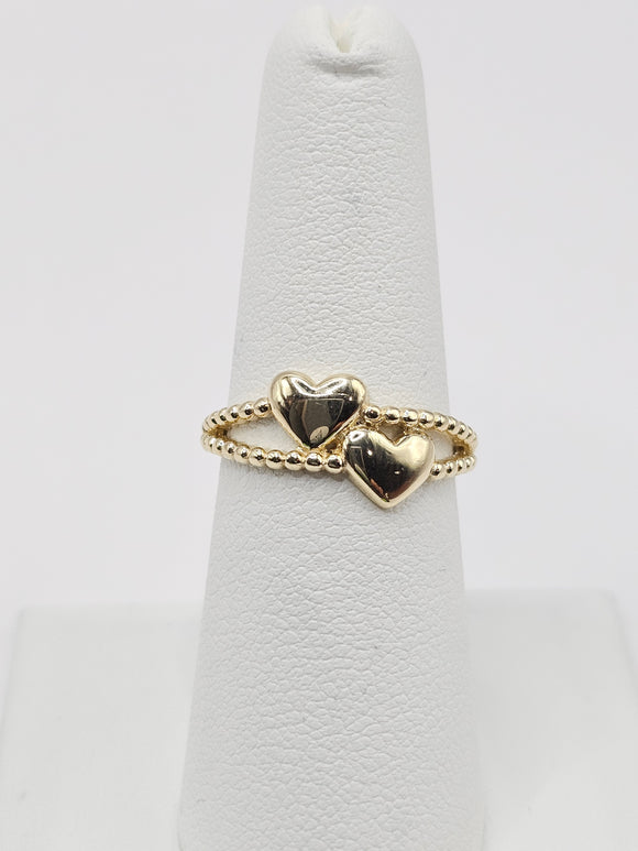 14K Gold Ring - Heart