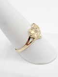 14K Gold Ring - Heart Nugget