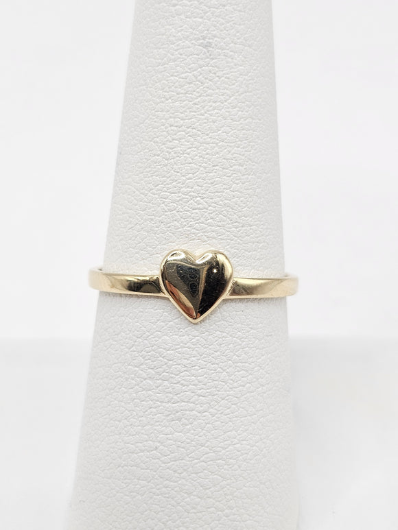 14K Gold Ring - Heart