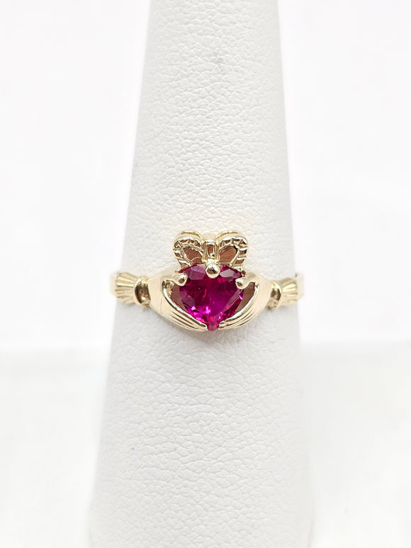 14K Gold Ring - Heart