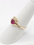 14K Gold Ring - Heart