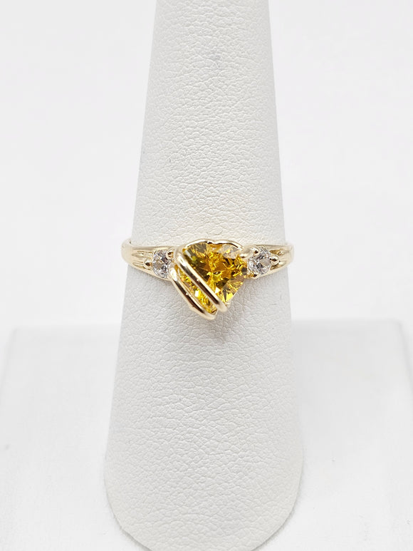 14K Gold Ring - Heart