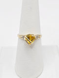 14K Gold Ring - Heart