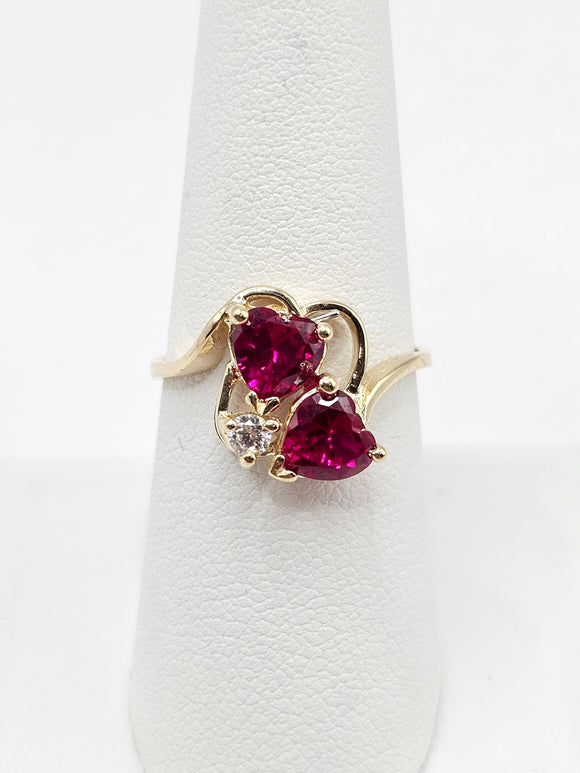 14K Gold Ring - Heart