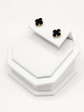 14K Gold Earrings - Black Clover