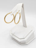 14K Gold Earrings - Huggie Hoops