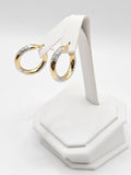 14K Gold Earrings - Huggie Hoops