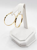 14K Gold Earrings - Huggie Hoops