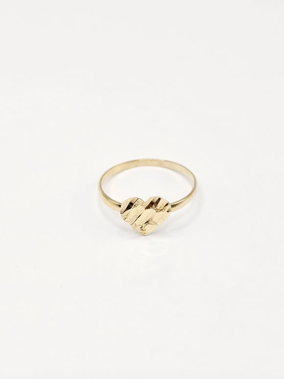 14K Gold Ring - Heart