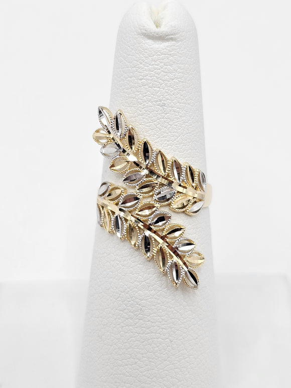 14K Gold Ring - Leaves