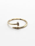 14K Gold Ring - Nail