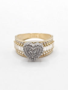 14K Gold Ring - Heart