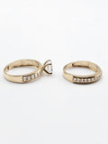 14K Gold Ring - Fashion Ring Set