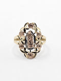 14K Gold Ring - Virgin Mary