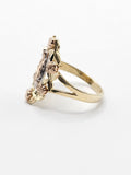 14K Gold Ring - Virgin Mary