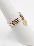 14K Gold Ring - Heart Lock