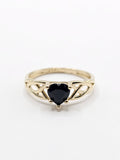 14K Gold Ring - Heart