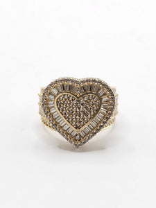 14K Gold Ring - Heart