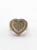 14K Gold Ring - Heart