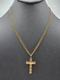 14k Gold Chain w/pendant - Jesus on Cross