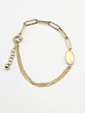 14k Gold Bracelet - Virgin Mary