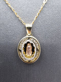 14k Gold Chain w/Pendant - Virgin Mary