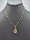 14k Gold Chain w/Pendant - My Baptism