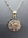 14k Gold Chain w/Pendant - My Baptism