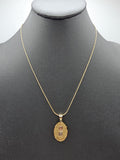 14k Gold Chain w/Pendant - My Baptism