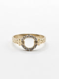 14K Gold Ring - O